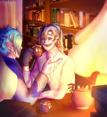 2023 Noir Vesper Teacup Catalogue Illust.