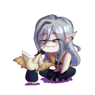 2023 Noir Vesper Project Twitter Announcement Illust.